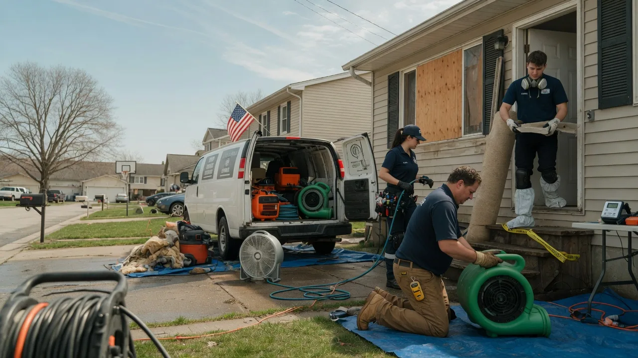 Water Damage Restoration in Kirklin, IN near me